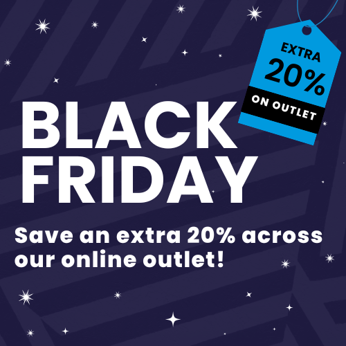Save across our Outlet this Black Friday â€“ Extra 20% off