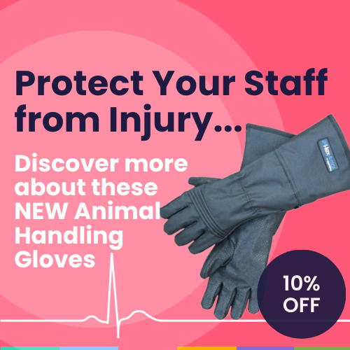 Protect Your Staff from Injury with Venom Defender Animal Handling Gloves