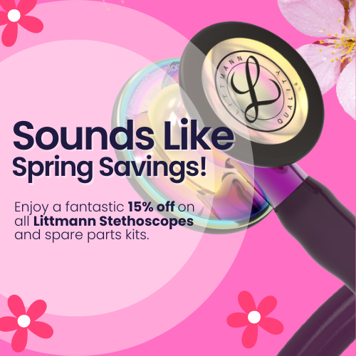 Sounds Like Spring Savings: Get 15% off on 3M Littmann Stethoscopes