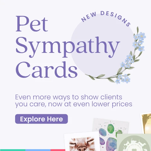 New Pet Sympathy Cards