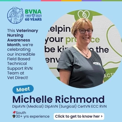 Veterinary Nurse Month: Meet Michelle Richmond our Field Technical Support Nurse