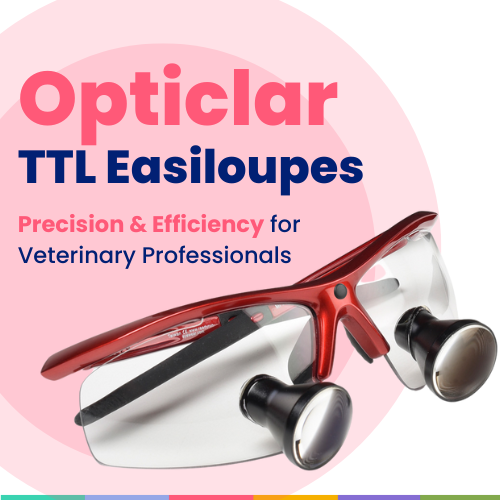 Opticlar TTL Easiloupes: Precision & Efficiency for Veterinary Professionals