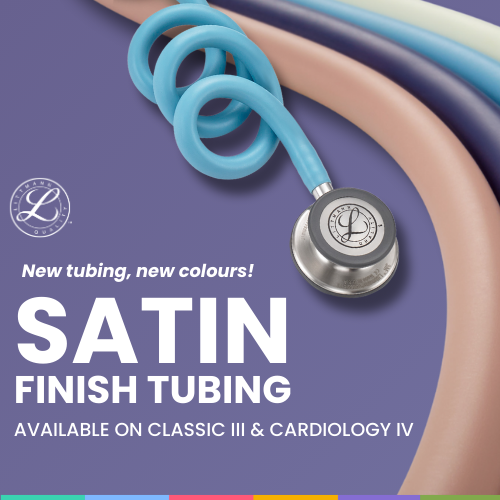 New Littmann Satin Stems for Classic III & Cardiology IV Stethoscopes