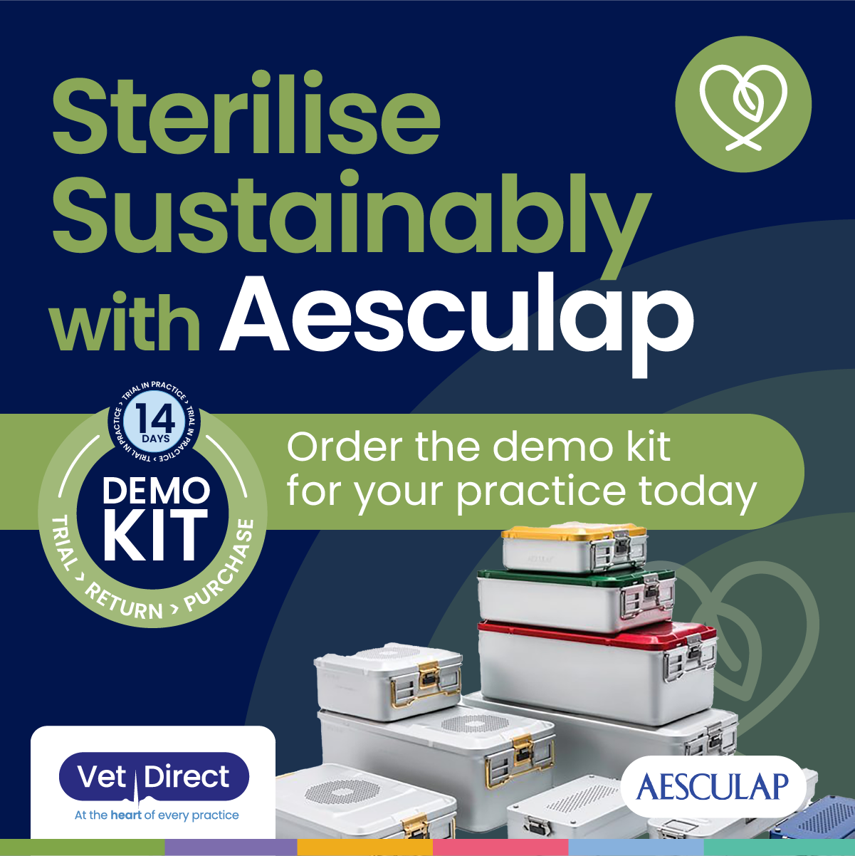 Sterilise Sustainably with Aesculap - Order your demo kit!