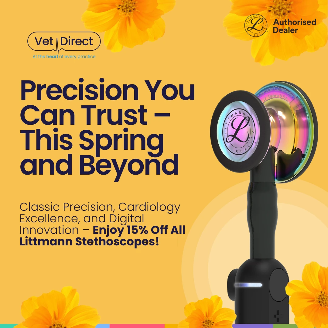 Don't Miss Out: Extra 15% Off Littmann Stethoscopes at Vet Direct!
