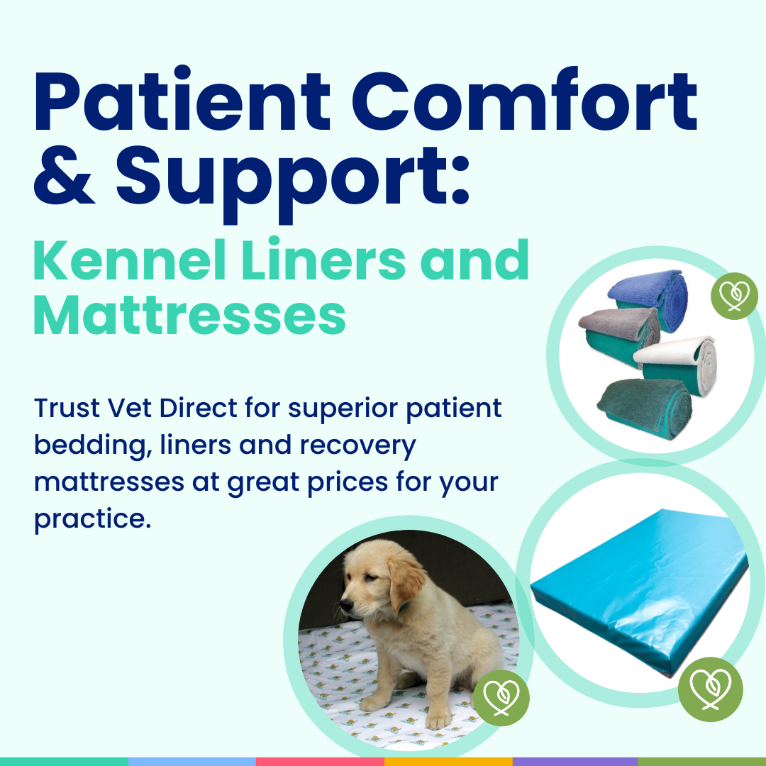 Patient Comfort and Care: Kennel Liners & Mattresses at Vet Direct