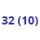 32 (10)