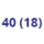 40 (18)