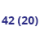 42 (20)
