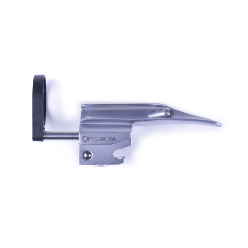 Opticlar Laryngoscope Blade to Fit Opticlar or WA Handles - Vet Miller Size 00 with Magnifier