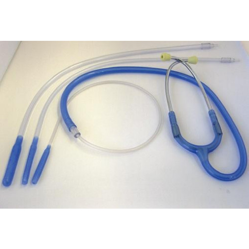 Oesophagael Stethoscope Binuary and Tubing Blue ONLY*1