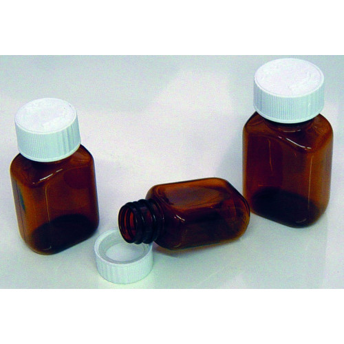 Tablet Bottle ( Plastic ) Amber 90ml * 100