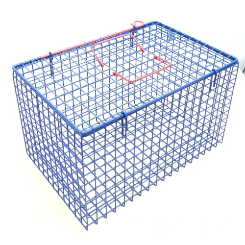 Wire Cat Basket Extra Strong Blue 45.7x30.5x30.5cm *1