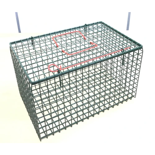 Wire Cat Basket Extra Strong Green 45.7x30.5x30.5cm *1