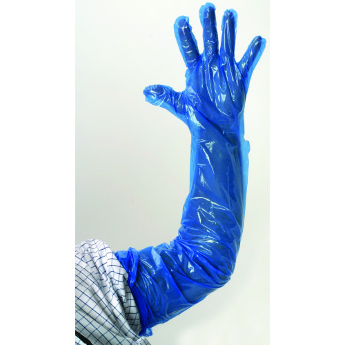 Long Arm Polythene Gauntlets *50