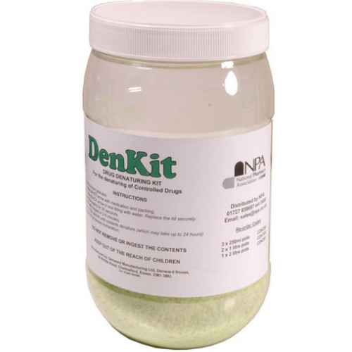 Pharmaceutical Waste (DOOP) Kit for Safe Denaturing 2 Litre*1
