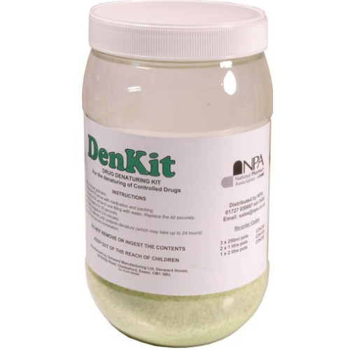 Pharmaceutical Waste DOOP Kit Safe Denature 2L