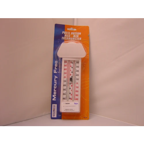 Thermometer Electronic Max/Min (NON Mercury) New Design 24 x 6.5cm*1