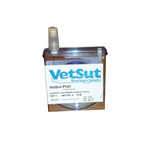 VetSut PDO Reel Metric 1.5 (USP 4/0)*15M