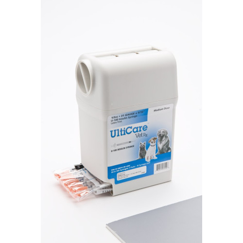 ##D## UltiCare (with UltiGuard) U-100 0.5ml 31g x 5/16" Insulin Syringe*50