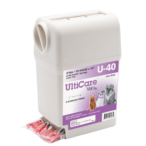 UltiCare (with UltiGuard) U-40 0.5ml 29g x 1/2" Insulin Syringe*100