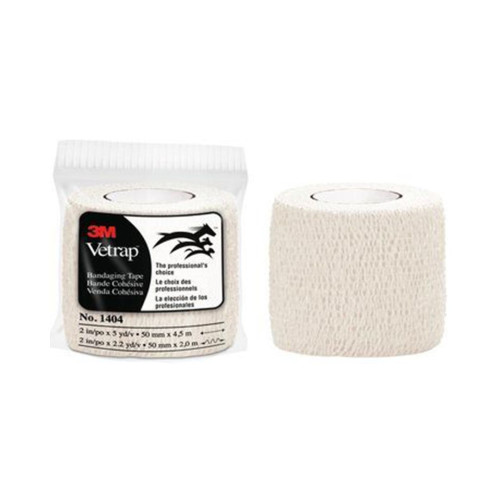 3M Vetrap Cohesive Bandage 5cm x 4.5M White