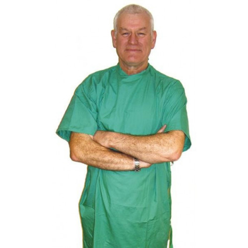 Surgeons Operating Gown Jade Green Short Sleeve*1