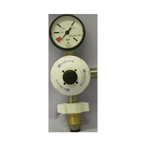 Regulator Oxygen Inlet: (F) 5/8 Bullnose Outlet: 3/8 Cone *1