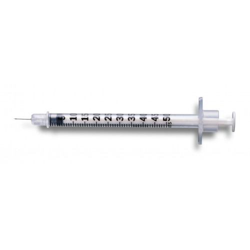 BD Insulin Syringe 1.0ml 29G with 12.7mm needle *100