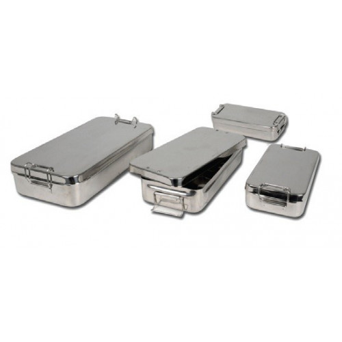 Stainless Steel Box with Handle 30x15x6 cm*1