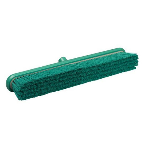 SWEEPING BROOM 609mm Medium stiff Bristle GREEN