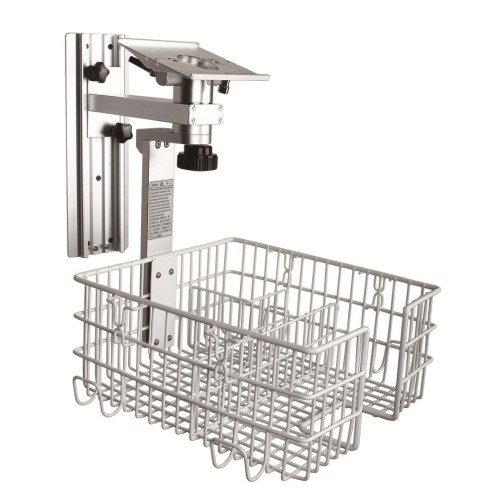 EDAN Multi-Parameter Accessory - Wall Mount with Basket (Specify Plate When Ordering) (M3B)
