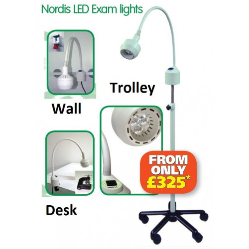 Nordis Vet LED Exam Light - Table Mounted (61,000Lux @50cm)*1