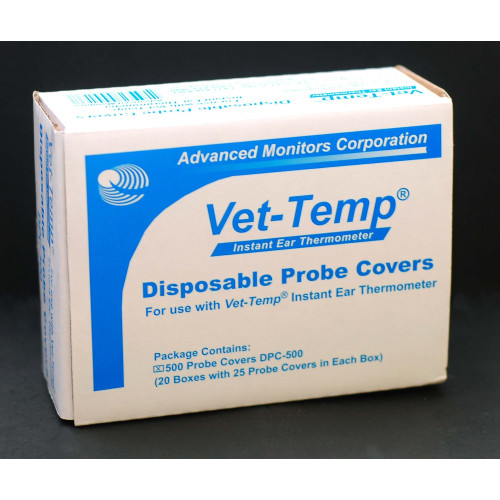Vet-Temp Ear Thermometer Probe COVERS *500