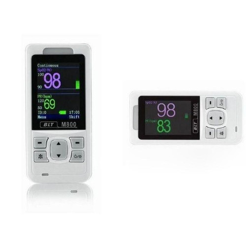 BLT M800vet Handheld 2.4" OLED Screen with Pulse Oximter and 3 Lead ECG