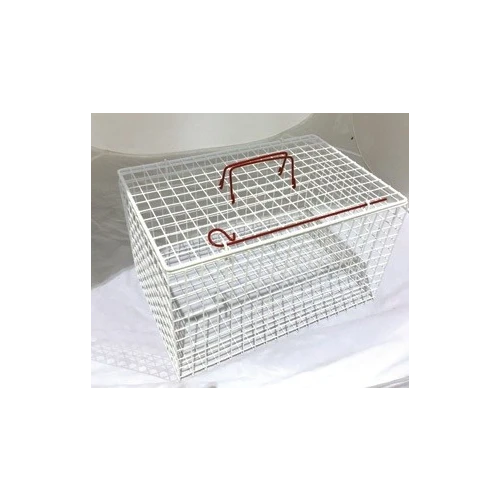 Wire Cat Basket Extra Strong White 45.7x30.5x30.5cm *1