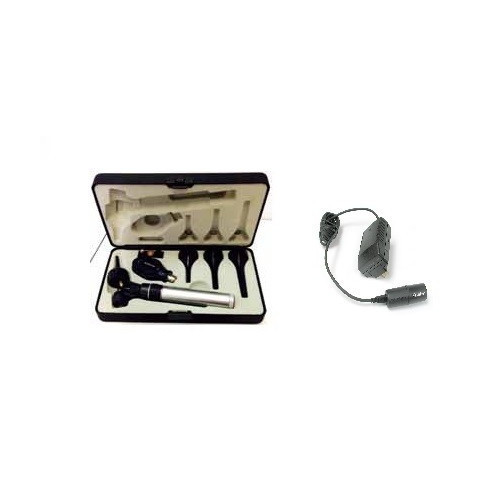 Keeler Vet Set 6 Keeler HANDLE Set WITHOUT Charger - Std. Ophthal / Vetscope / 4 Specula (Replaces Vet Set 2)*1