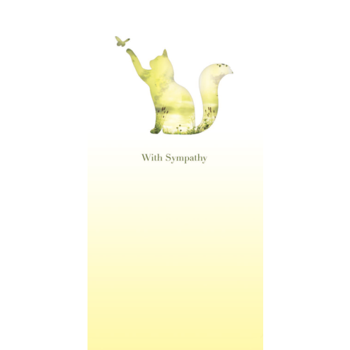 Sympathy Cards Meadow Cat