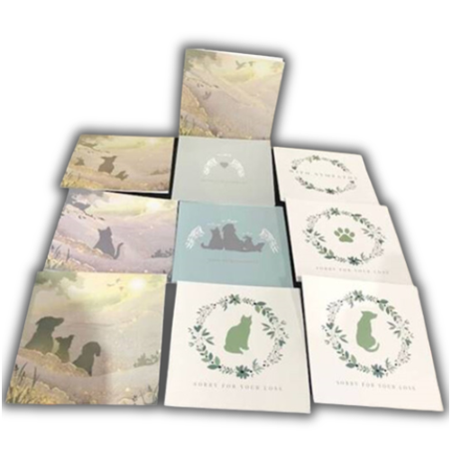 Pet Sympathy Cards Mixed Pack - Eternal Range
