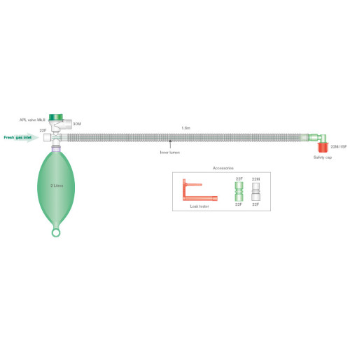 Bain Coaxial Anaesthetic Circuit