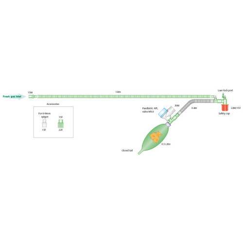 Ayres T-Piece Anaesthetic Circuit (Paediatric Version)