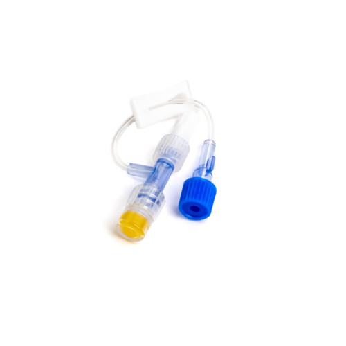 T-Connector 10cm female to male luer lock (Aqupharm)