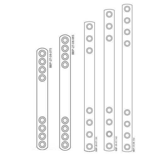 Biological Healing Plate 2.7mm x 85mm 8 Hole