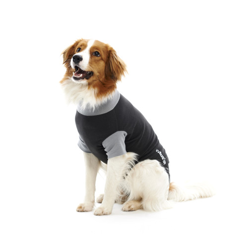 Buster Body Suit Classic Dog Black/Grey 46cm M