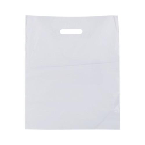 ProPac Carrier Bag Plain White Pack of 100