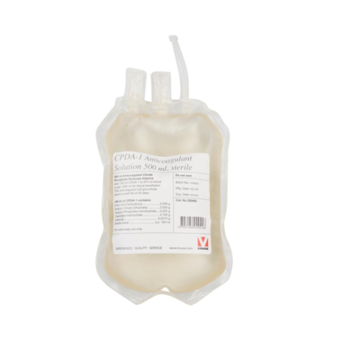 KRUUSE CPDA-1 500ml Anticoagulant