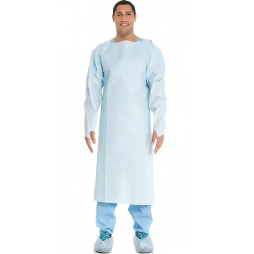 Chemo Gown with Thumb Loops Non Sterile L