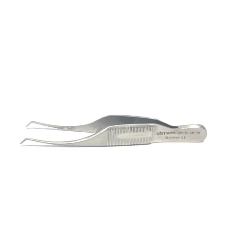 Colibri Tissue Forceps - Barraquer 75mm