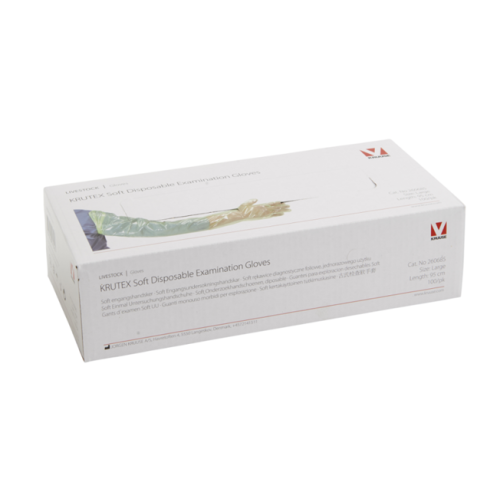Krutex Long Arm Examination Gloves - Large