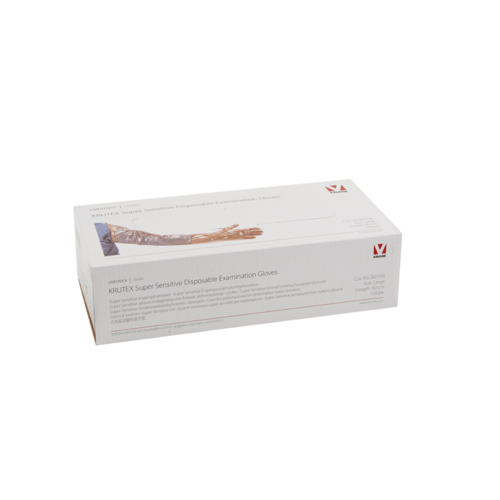 Kurtex Long Arm Sensitive Examination Gloves Small